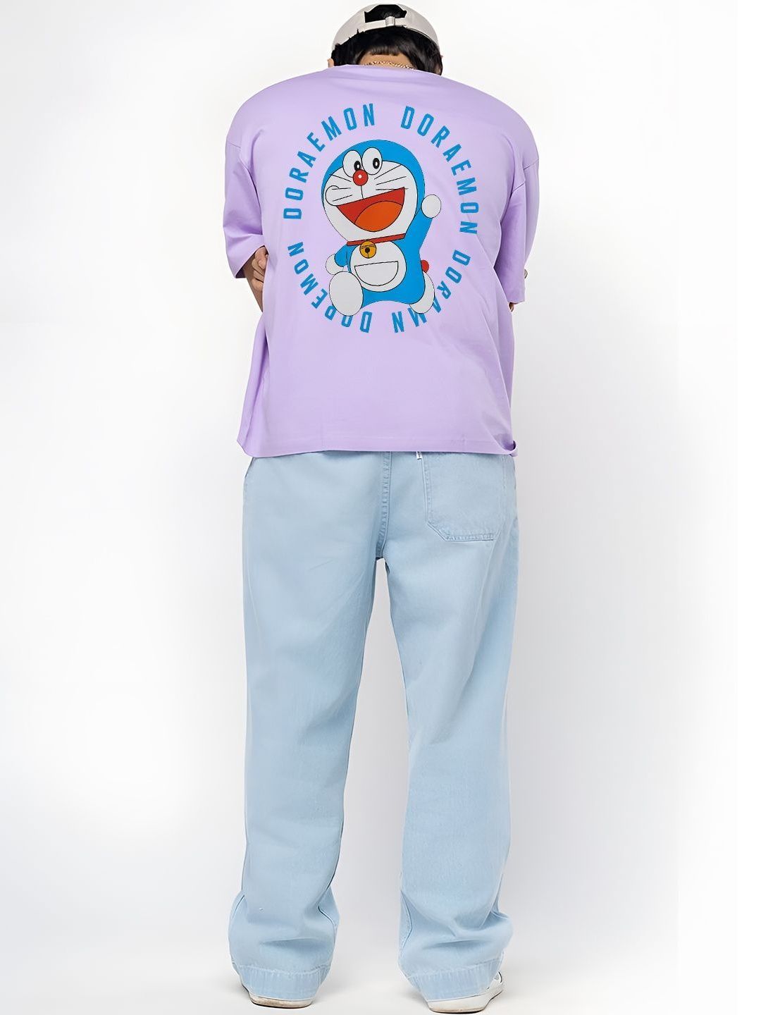 BDSQUARE Graphic Printed Short Sleeves Pure Cotton Oversized T-shirt