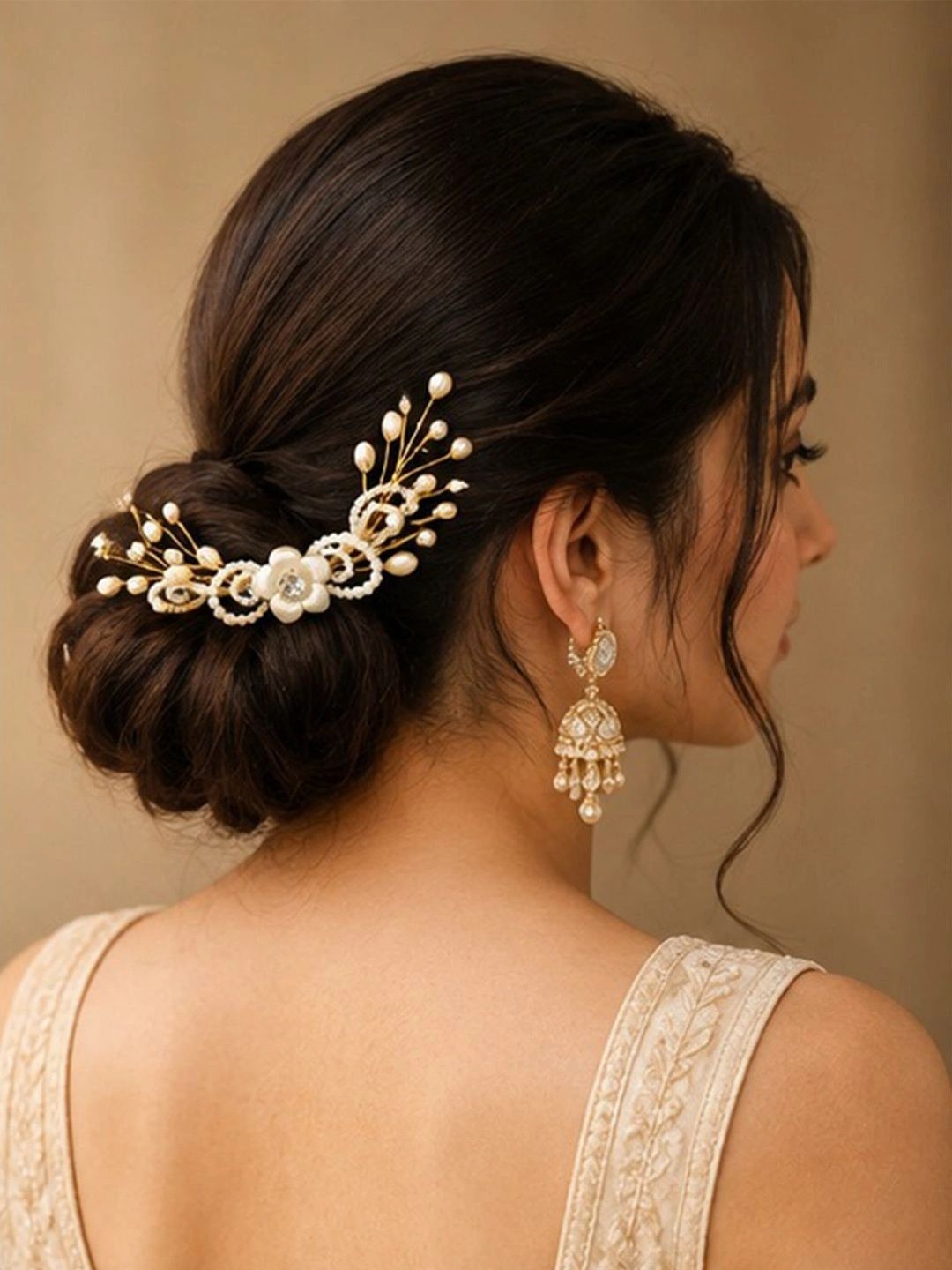 Hair Flare Embellished Comb Pin