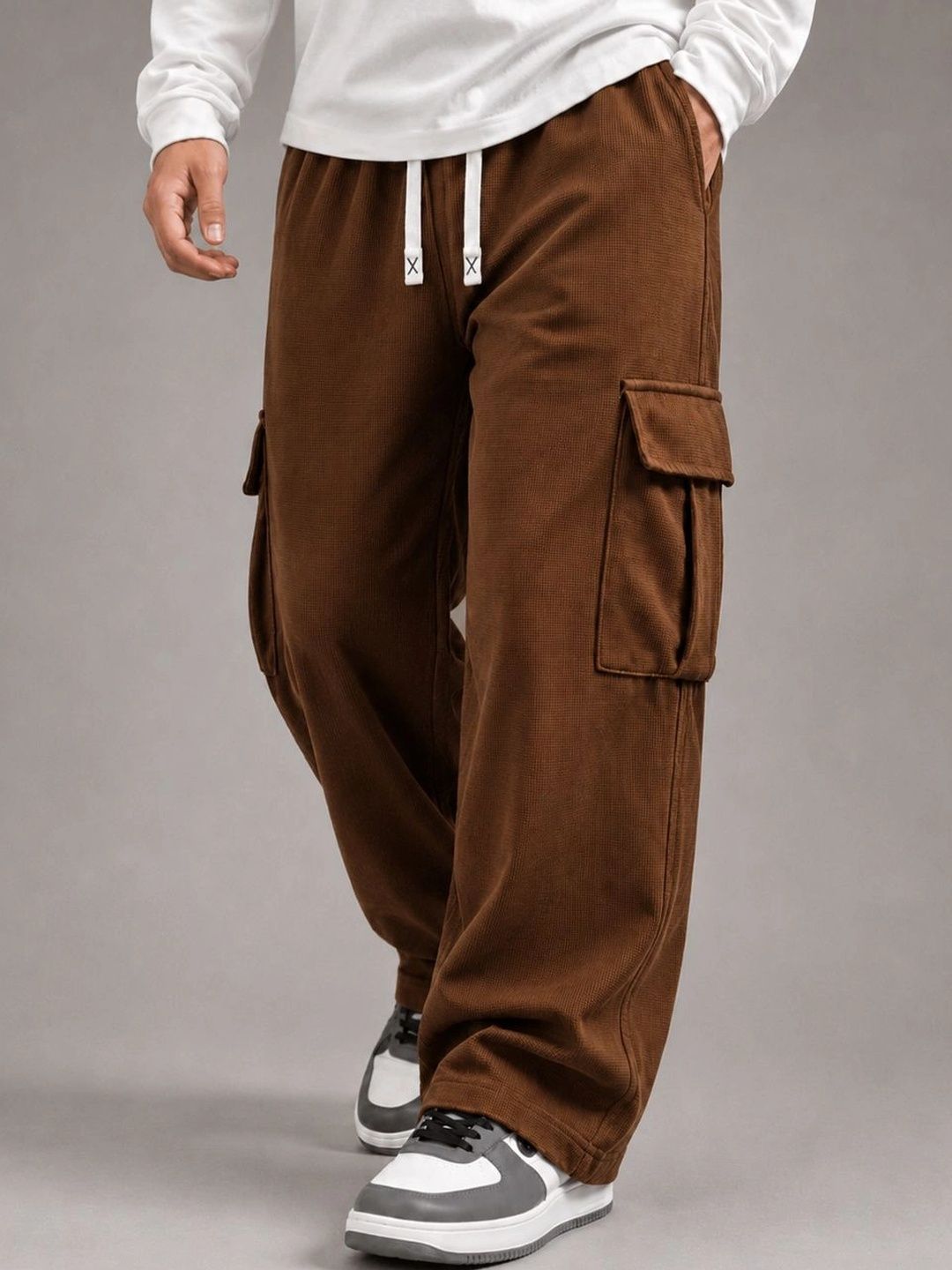 Style Go Men Relaxed Fit Antimicrobial Cargos