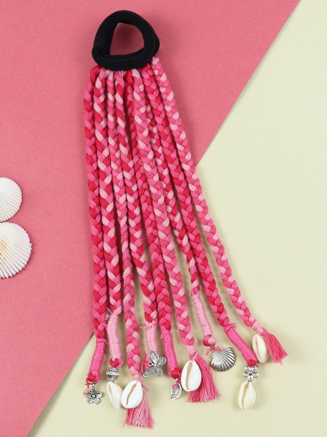 Buy Asthetika Kids Girls Beaded Ponytail Holders -  - Accessories for Girls