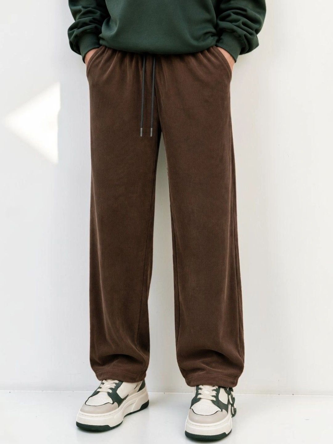MOJAMEDI Men Relaxed Fit Track Pants
