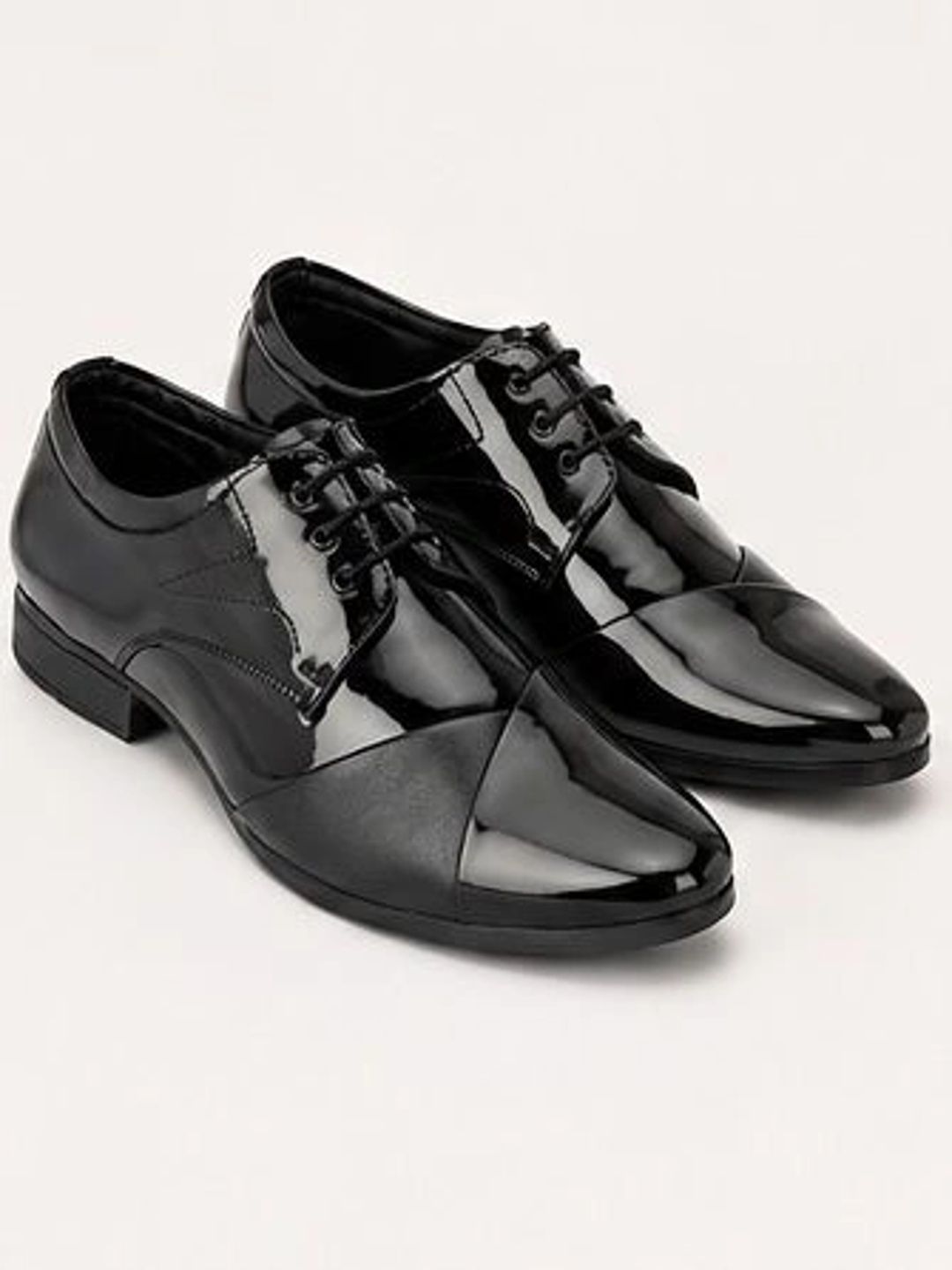 DESTA Men Pointed Toe Lace-Ups Formal Derbys Shoes