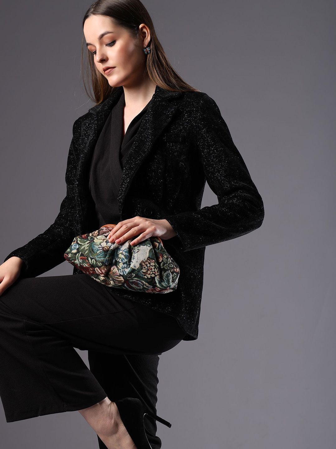 Buy ENSAC Structured Clutch -  - Accessories for Women
