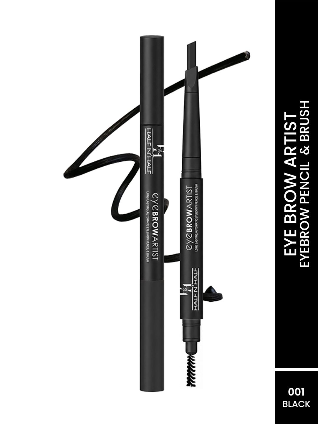 Half N Half Eyebrow Artist Automatic Pencil-0.4g- Black