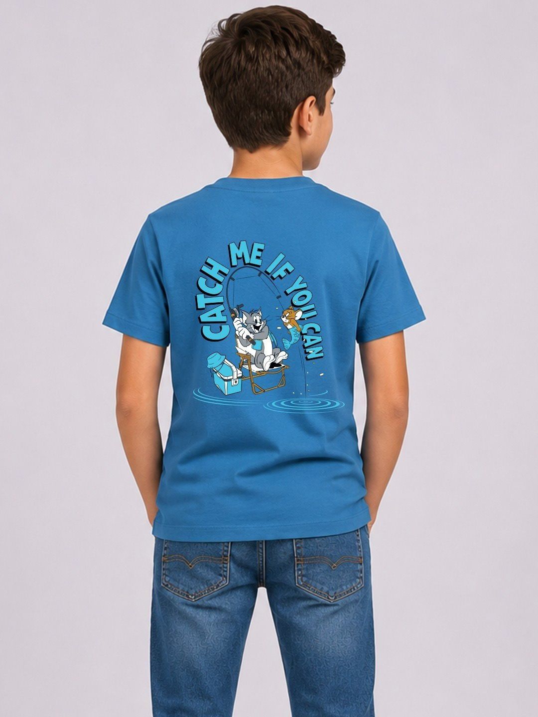 YK X Minute Mirth Boys Tom & Jerry Printed T-shirt