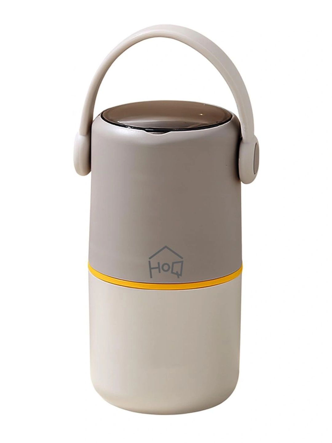 HOUSE OF QUIRK Camel Brown Polypropylene Dishwasher Safe Lunch Box