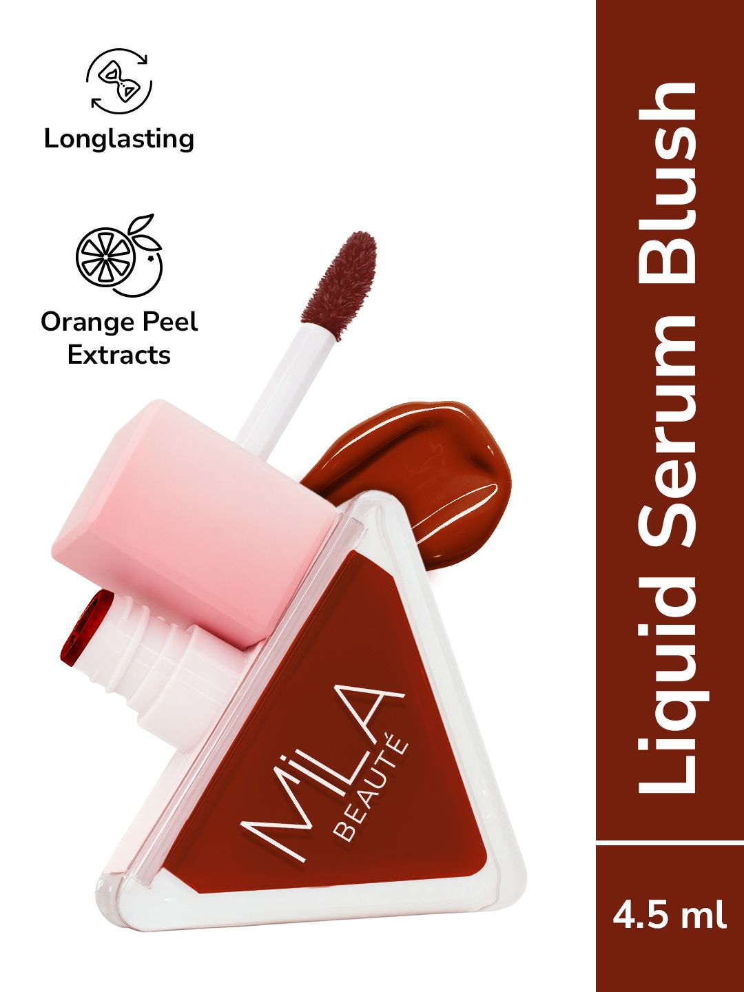 Buy MILA BEAUTE Pookie Long Lasting Matte Finish Serum Blush   4.5 Ml   Gummy Bear -  - Personal Care for Women