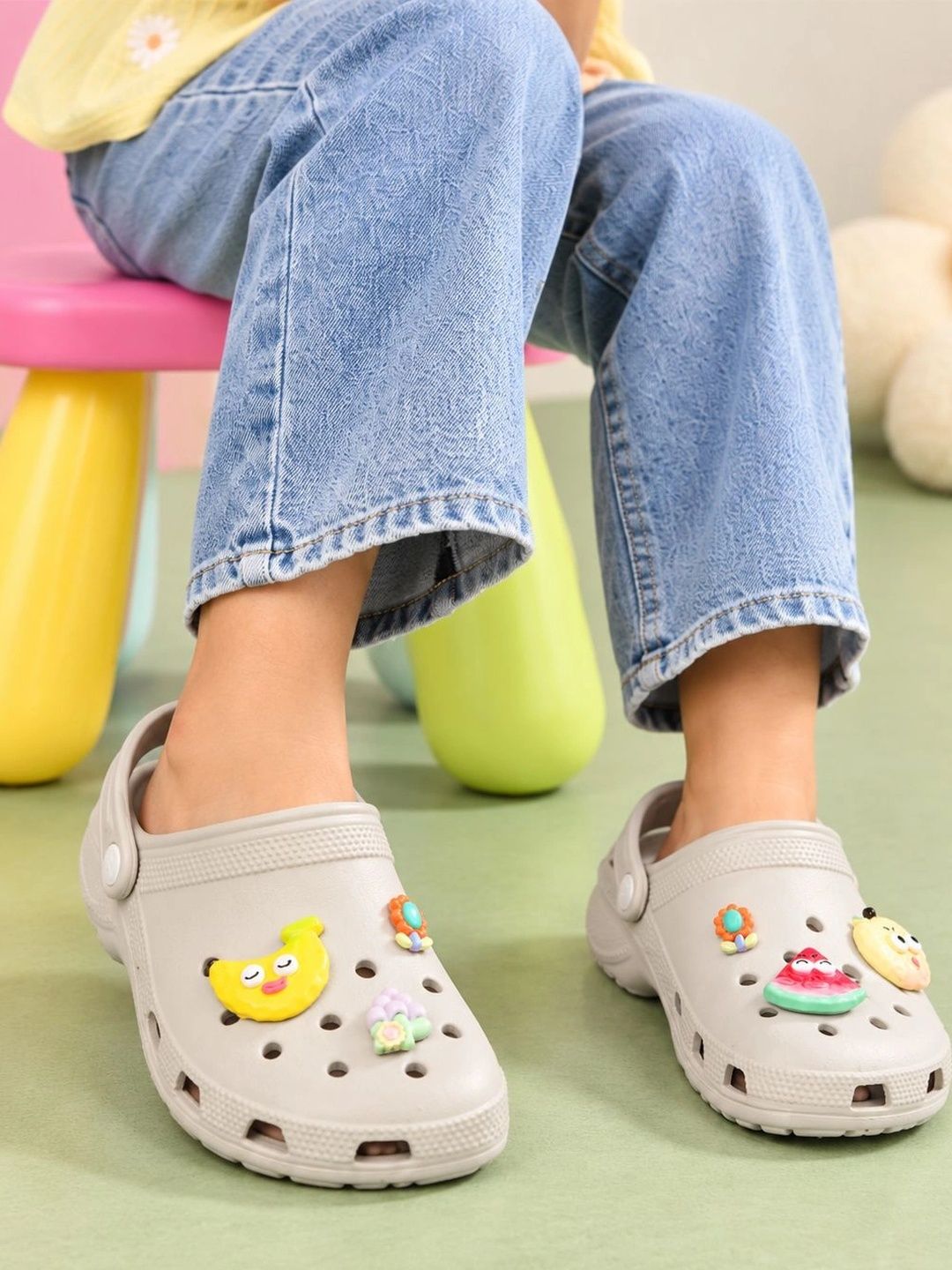 NEOZ Unisex Kids Clogs