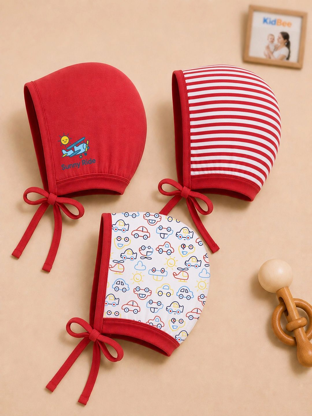 KidBee Unisex Kids Printed Beanie