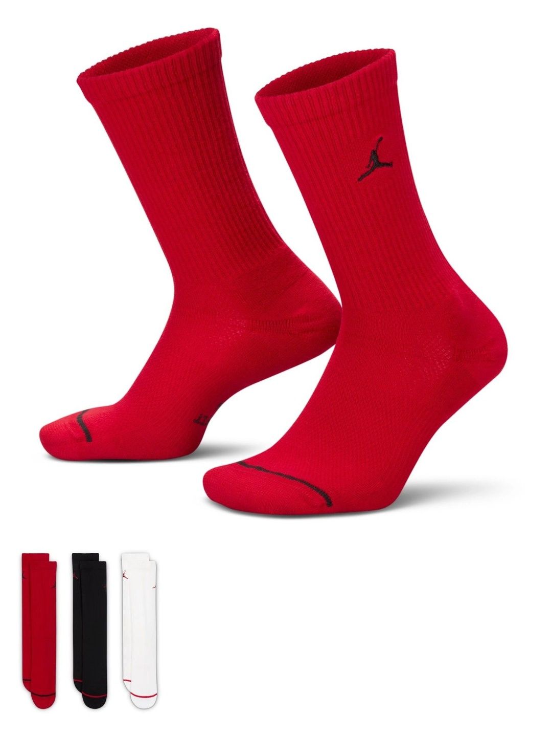 Nike Pack Of 3 Pairs Jordan Everyday Crew Socks