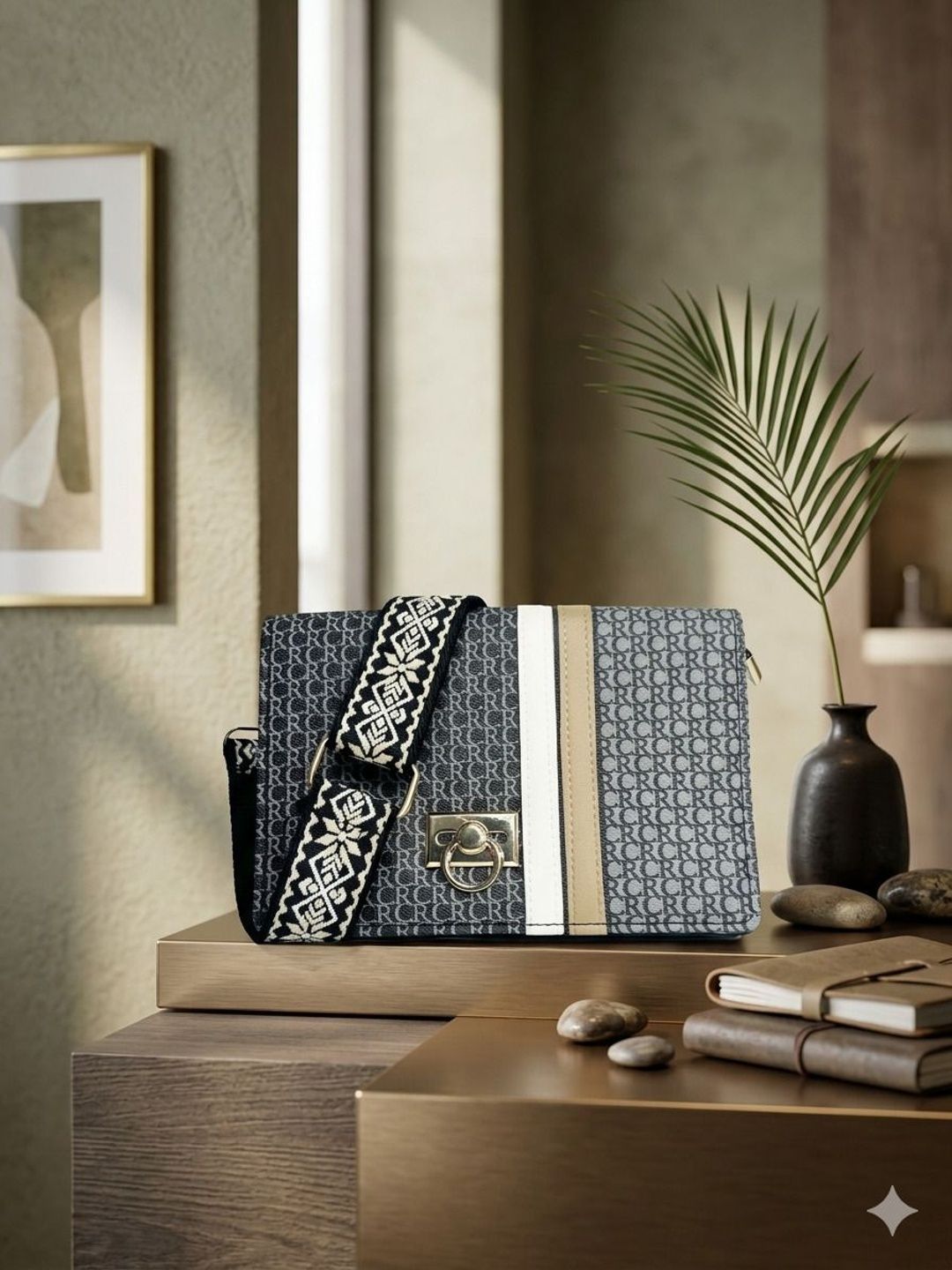 SAGEWARE Women Sling Bag Multi Pocket Handbags