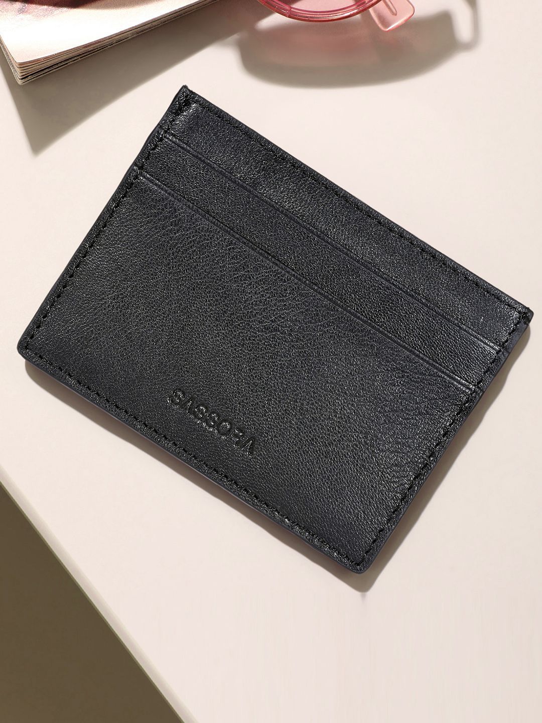 Sassora Unisex Leather Card Holder