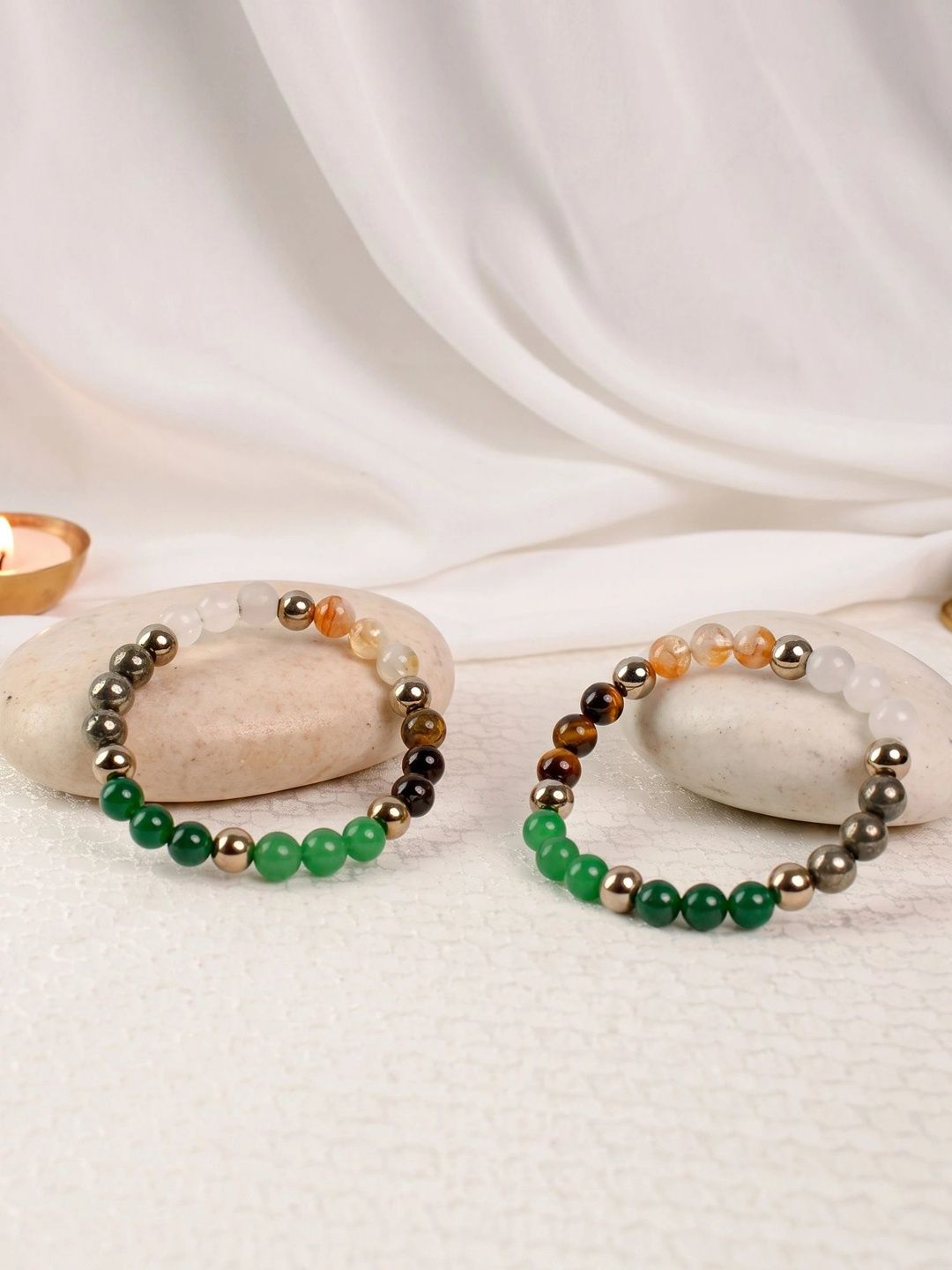 Buy Astrotalk Unisex 2 Handcrafted Bracelet -  - Accessories for Unisex
