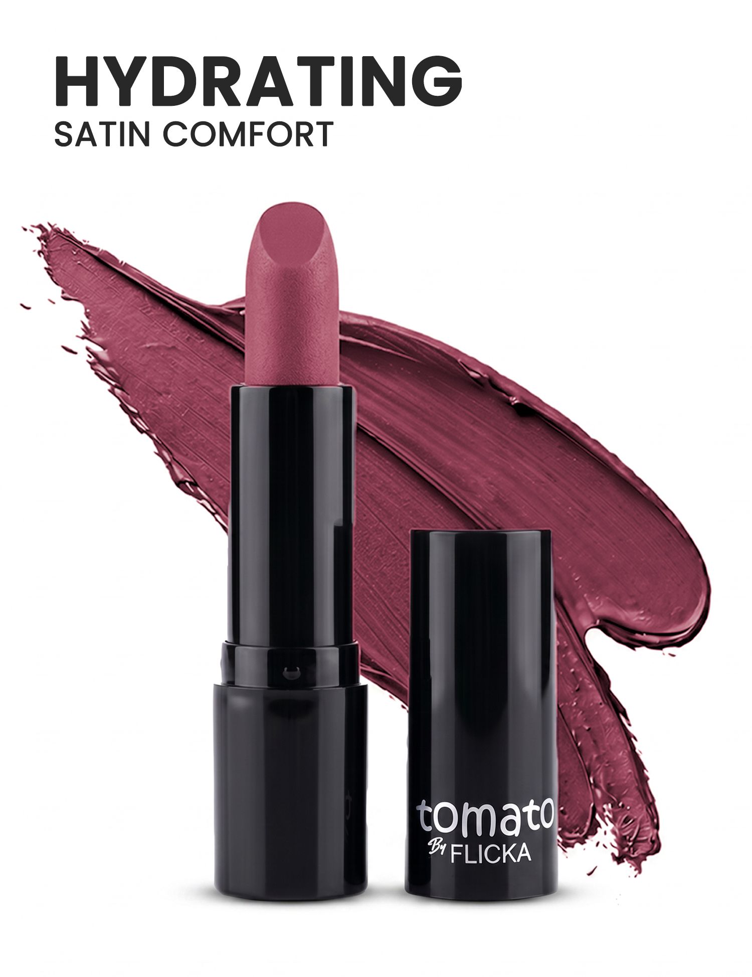 Tomato By Flicka Matte Lipstick Maroon 05