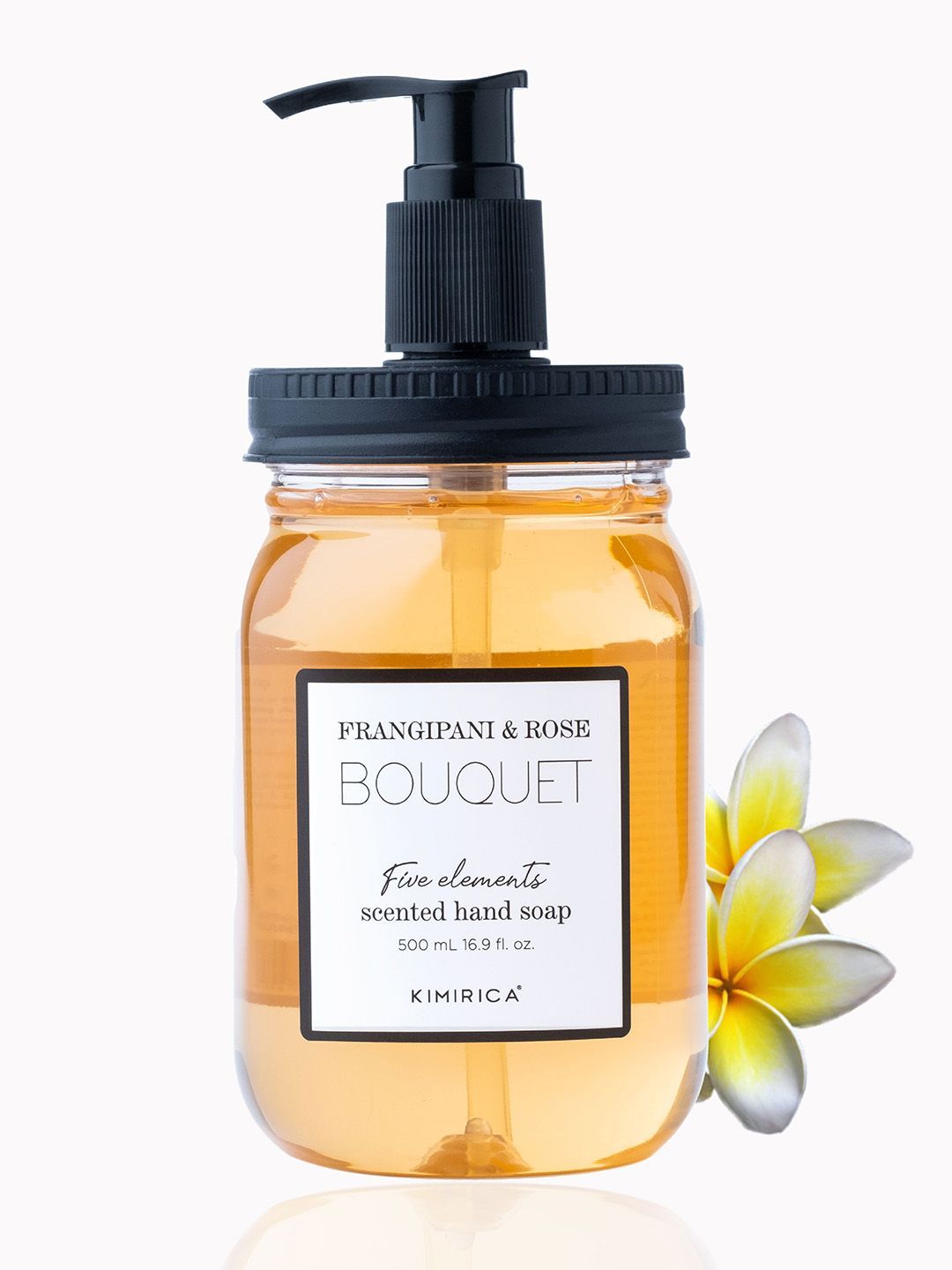 Kimirica Frangipani & Rose Bouquet Scented Liquid Hand Wash 500 ml