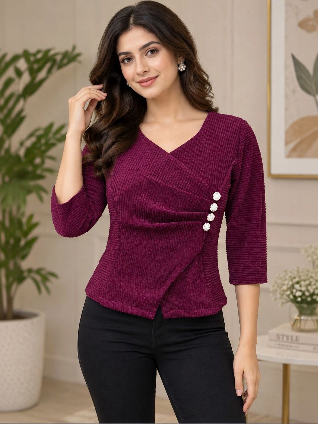 ZEUGEN Wrap Top