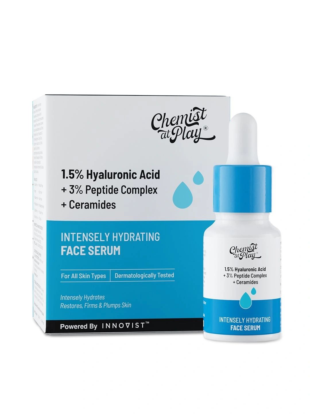 Buy Chemist At Play 1.5% Hyaluronic Acid & Ceramide Face Serum  10 Ml -  - Personal Care for Unisex