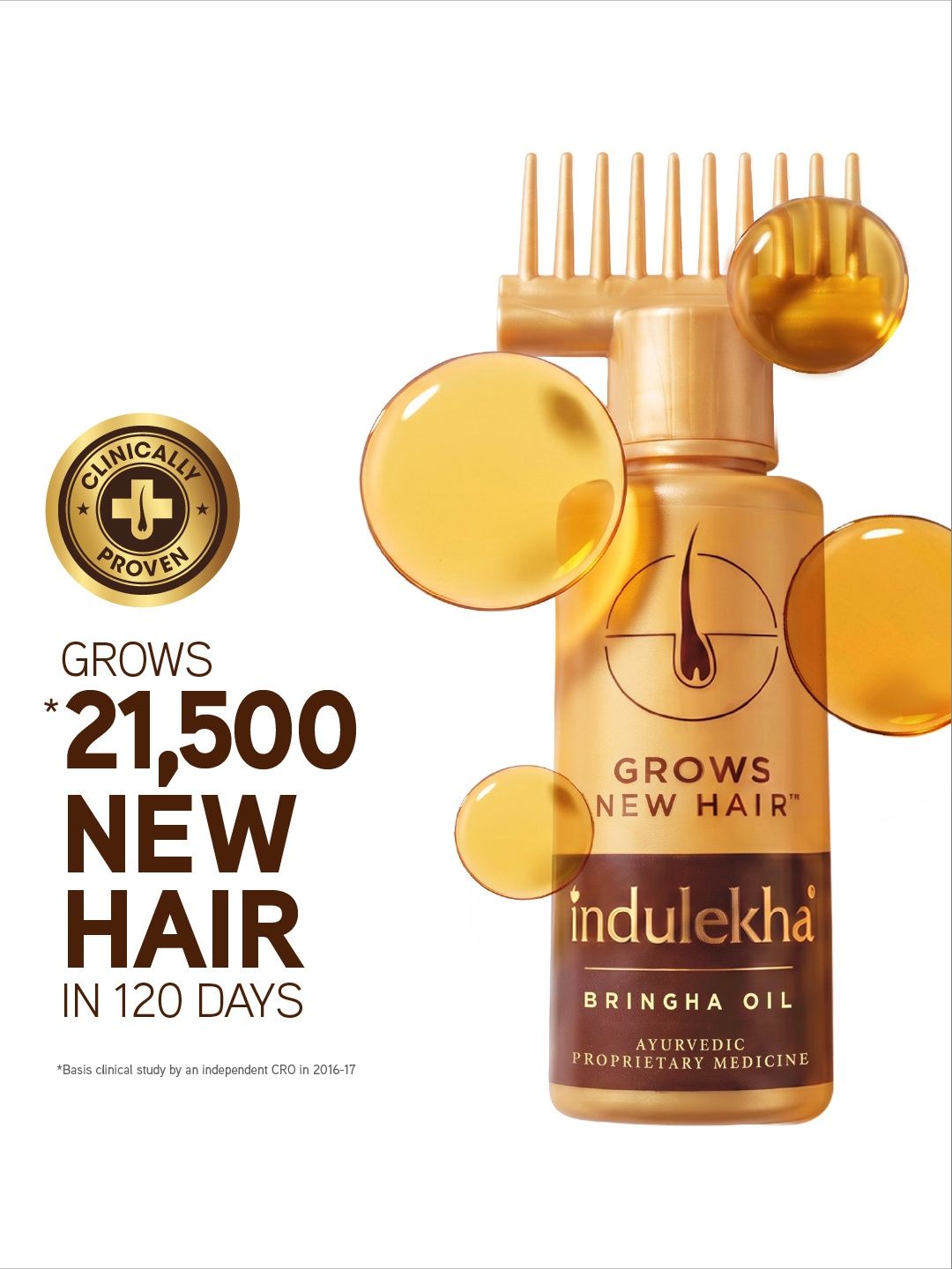 Buy Indulekha Bringha Hair Oil 250 Ml -  - Personal Care for Women