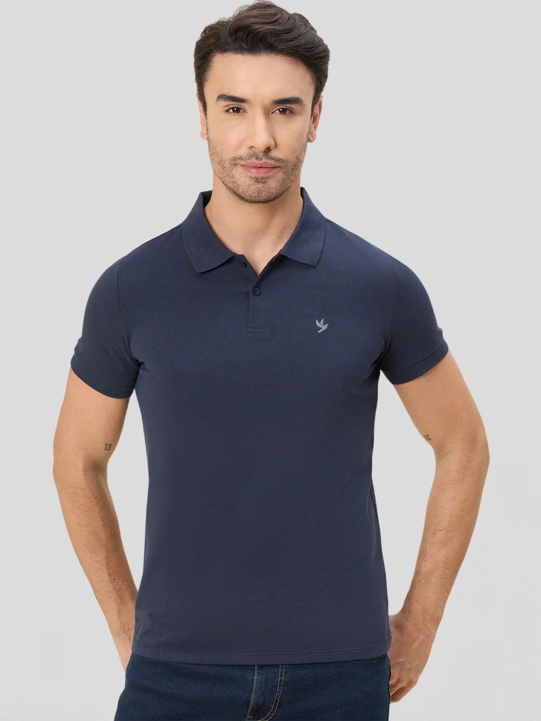 Verosmart Pure Cotton Breathable Regular Fit Polo-T-Shirt