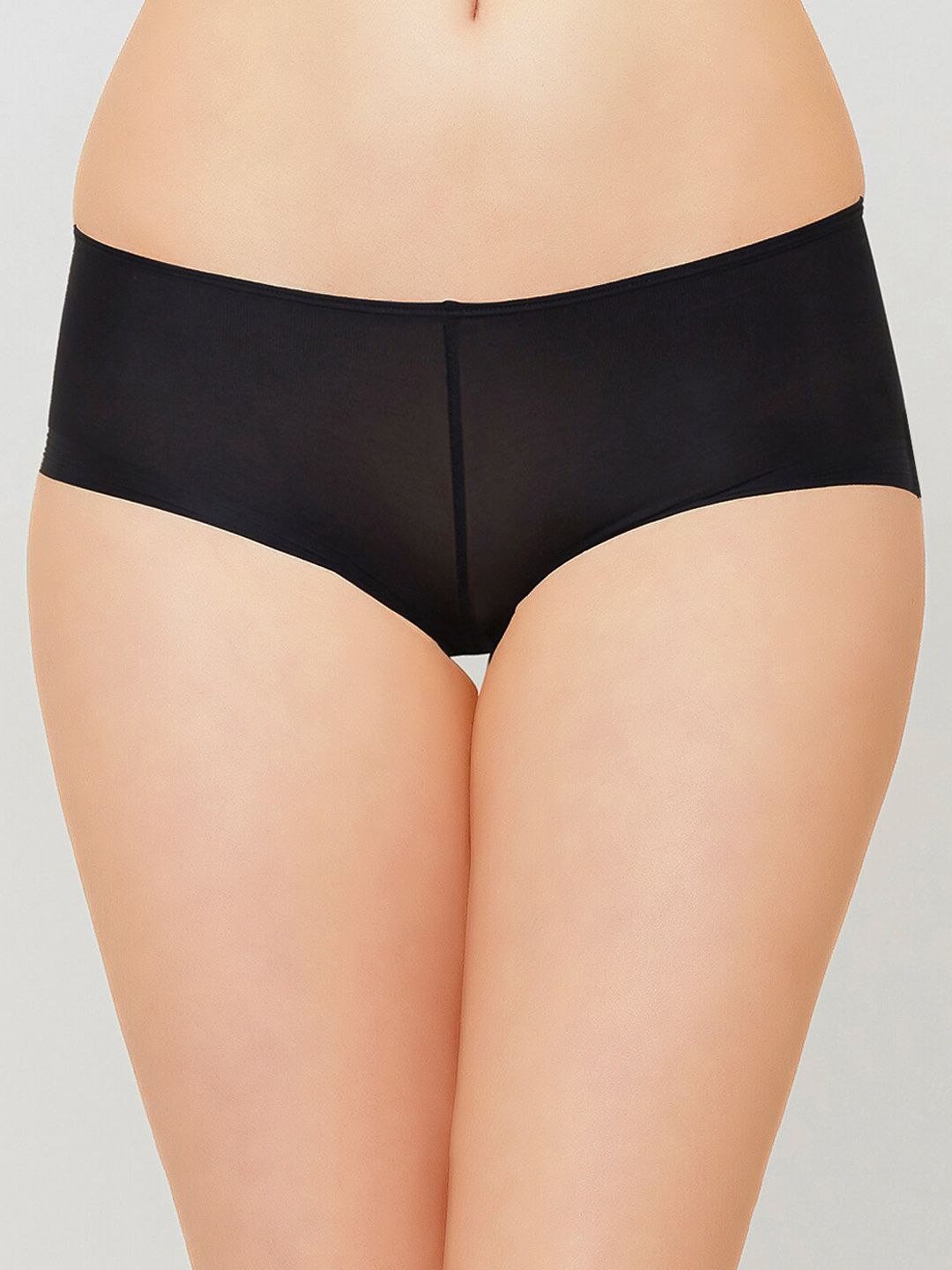 Wacoal Women Black Solid Nylon Boy Shorts Briefs