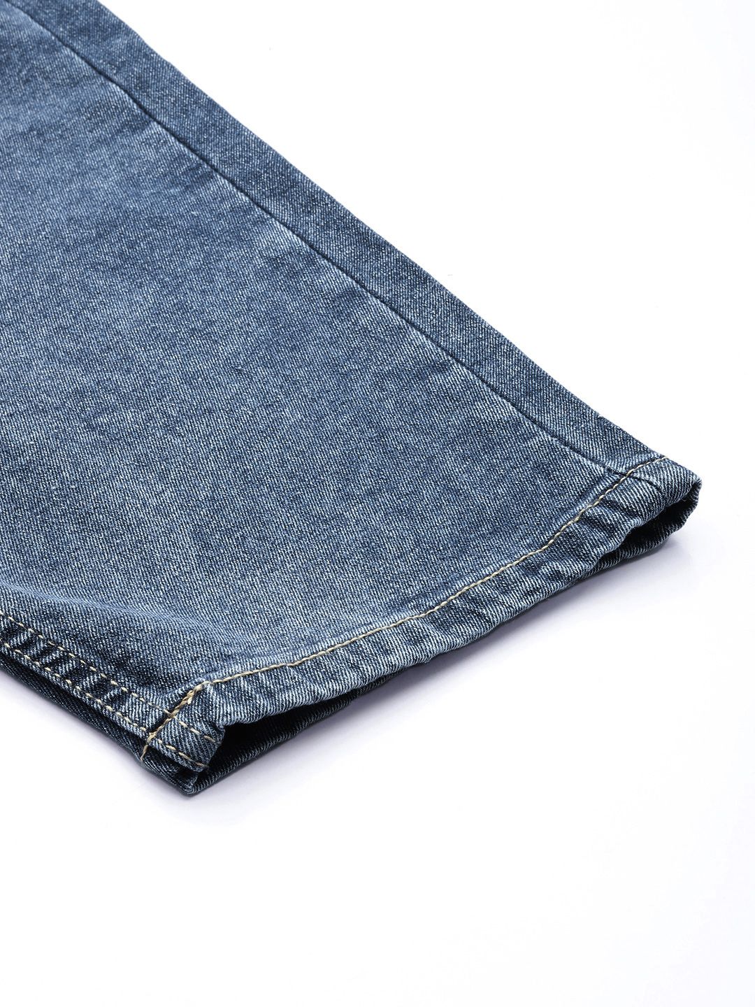 Women Heavy Fade Stretchable Slouchy Fit Mid-Rise Jeans 7
