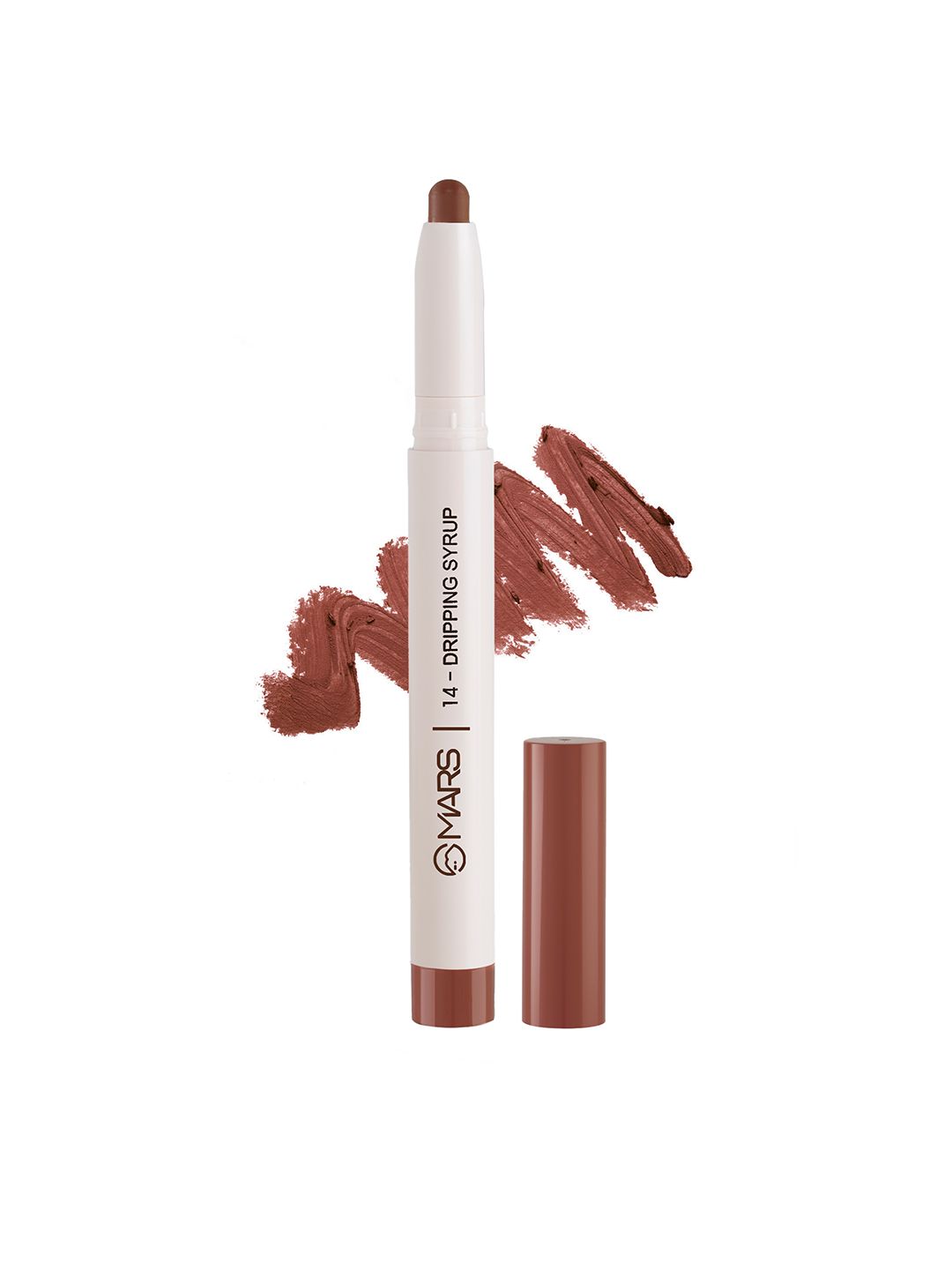Buy MARS Non Transfer Long Lasting Poppins Rotating Matte Lipstick 1.3g   Dripping Syrup 14 -  - Personal Care for Women