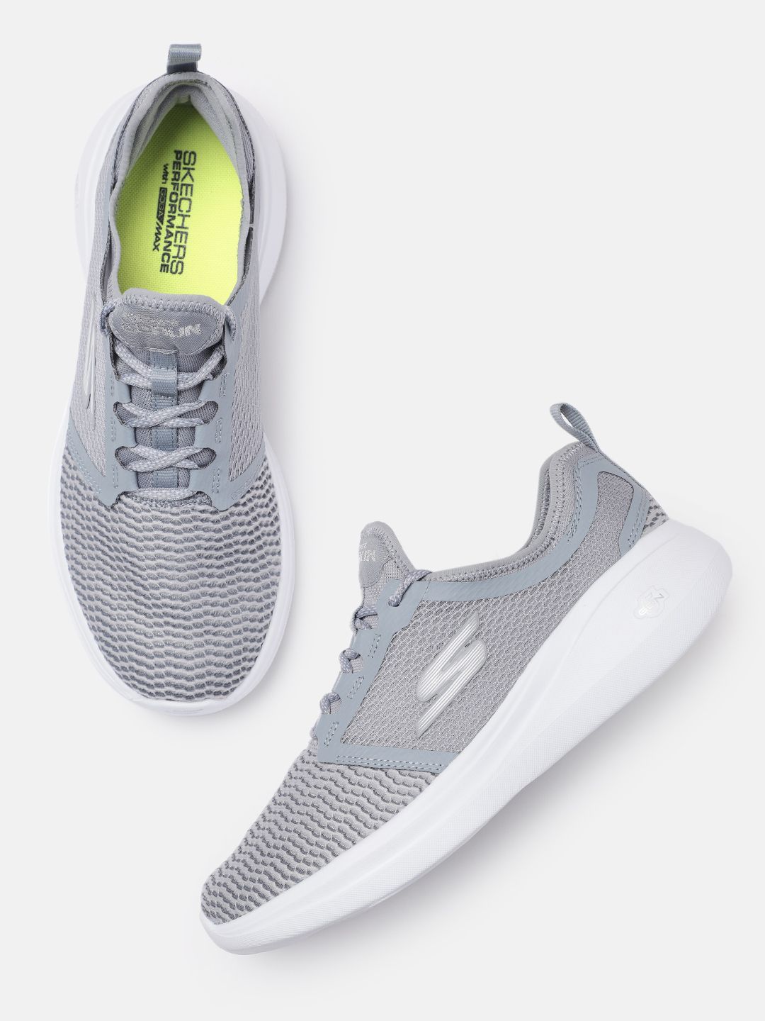 Skechers Women Textured Go Run Fast Regular Running Shoes