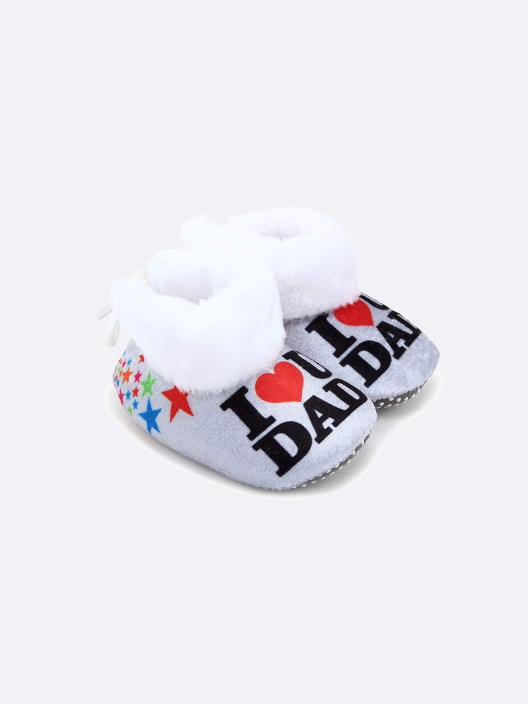 Superminis Kids Printed Cotton Booties