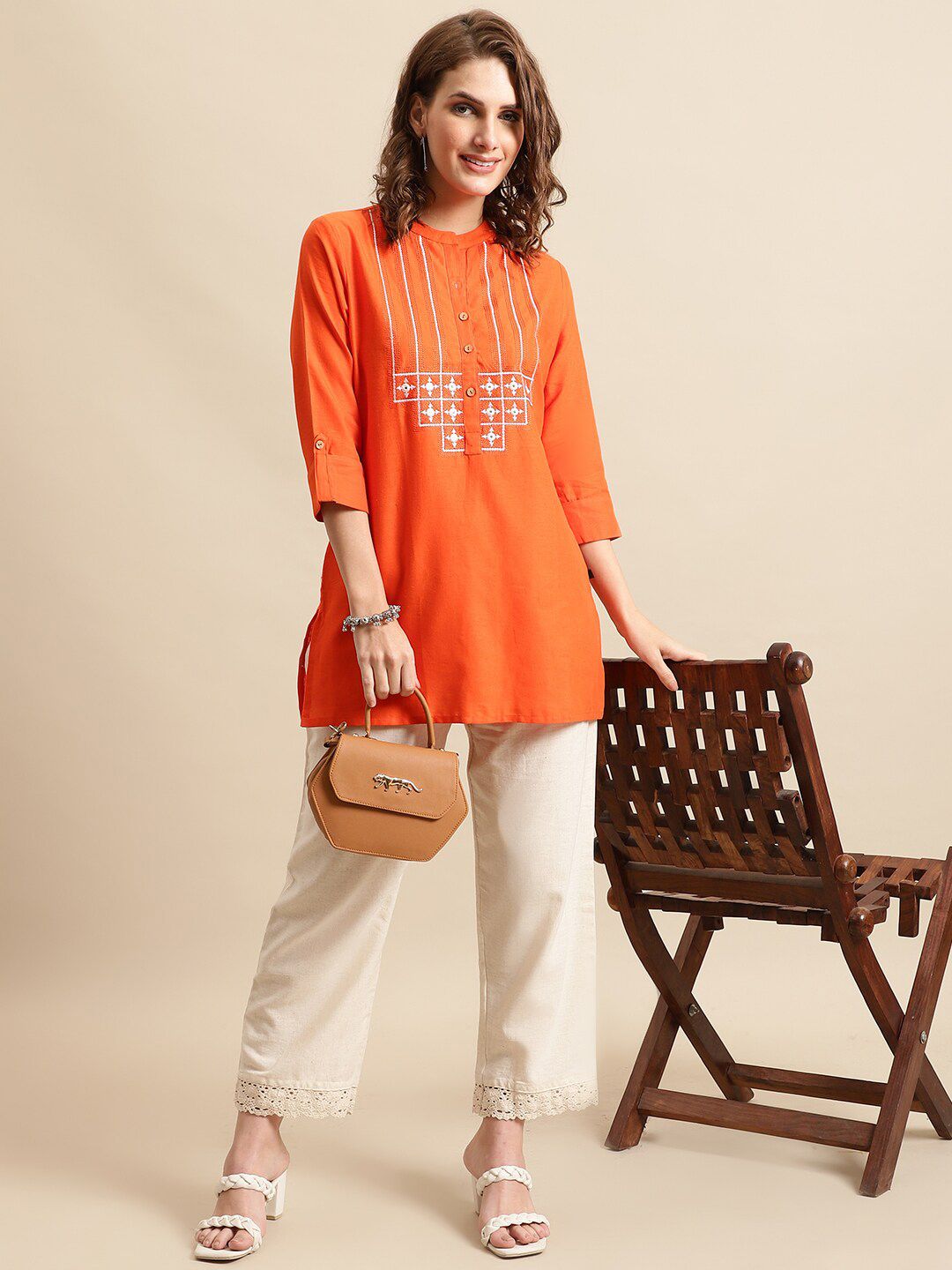 Women Cotton Ethnic Palazzos 6