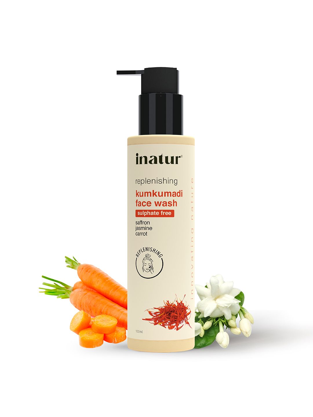 Inatur Kumkumadi Face Cleanser-100ml