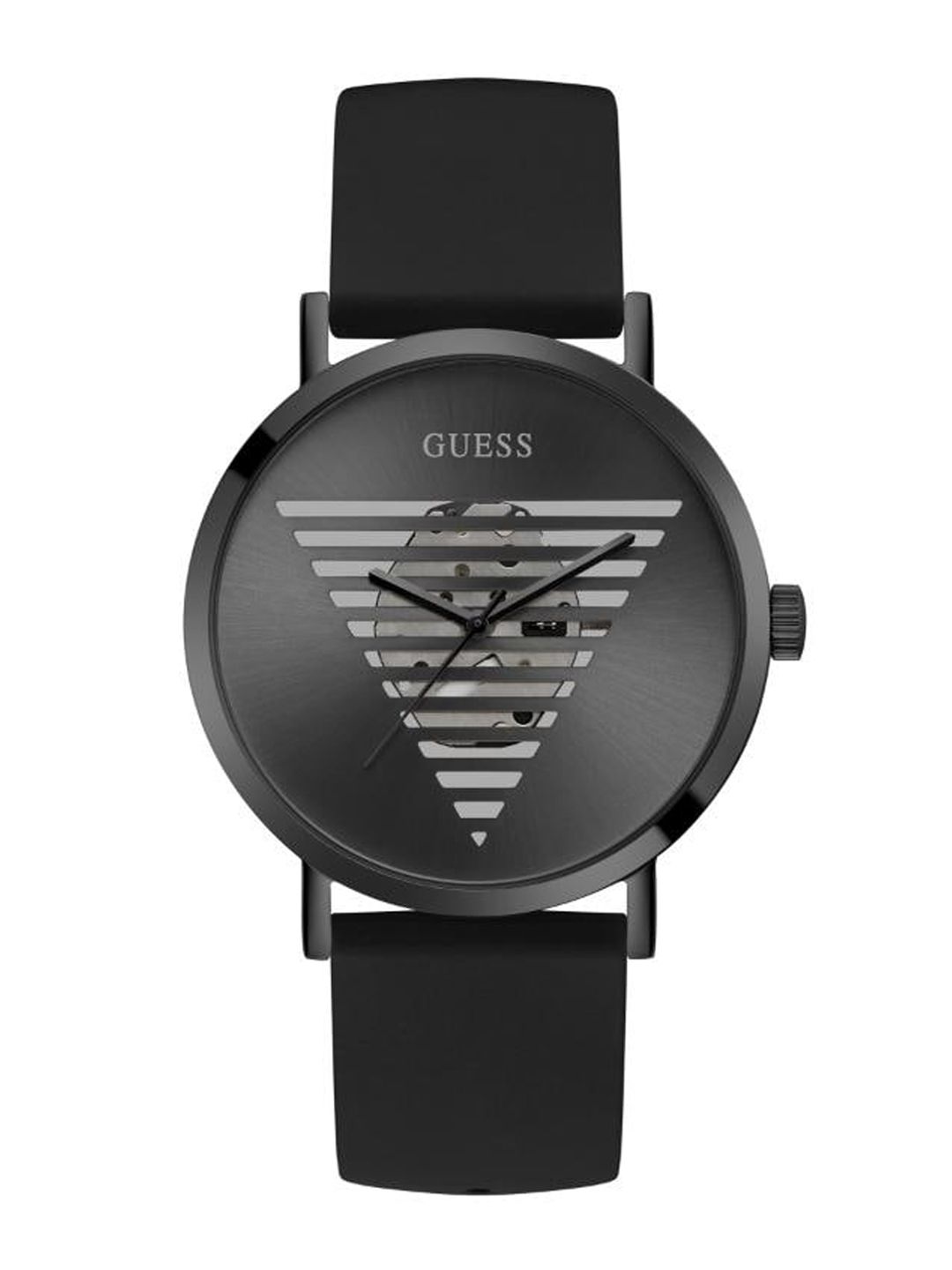 GUESS Round 44mm Black Dial Analog Men Watch - GW0503G3