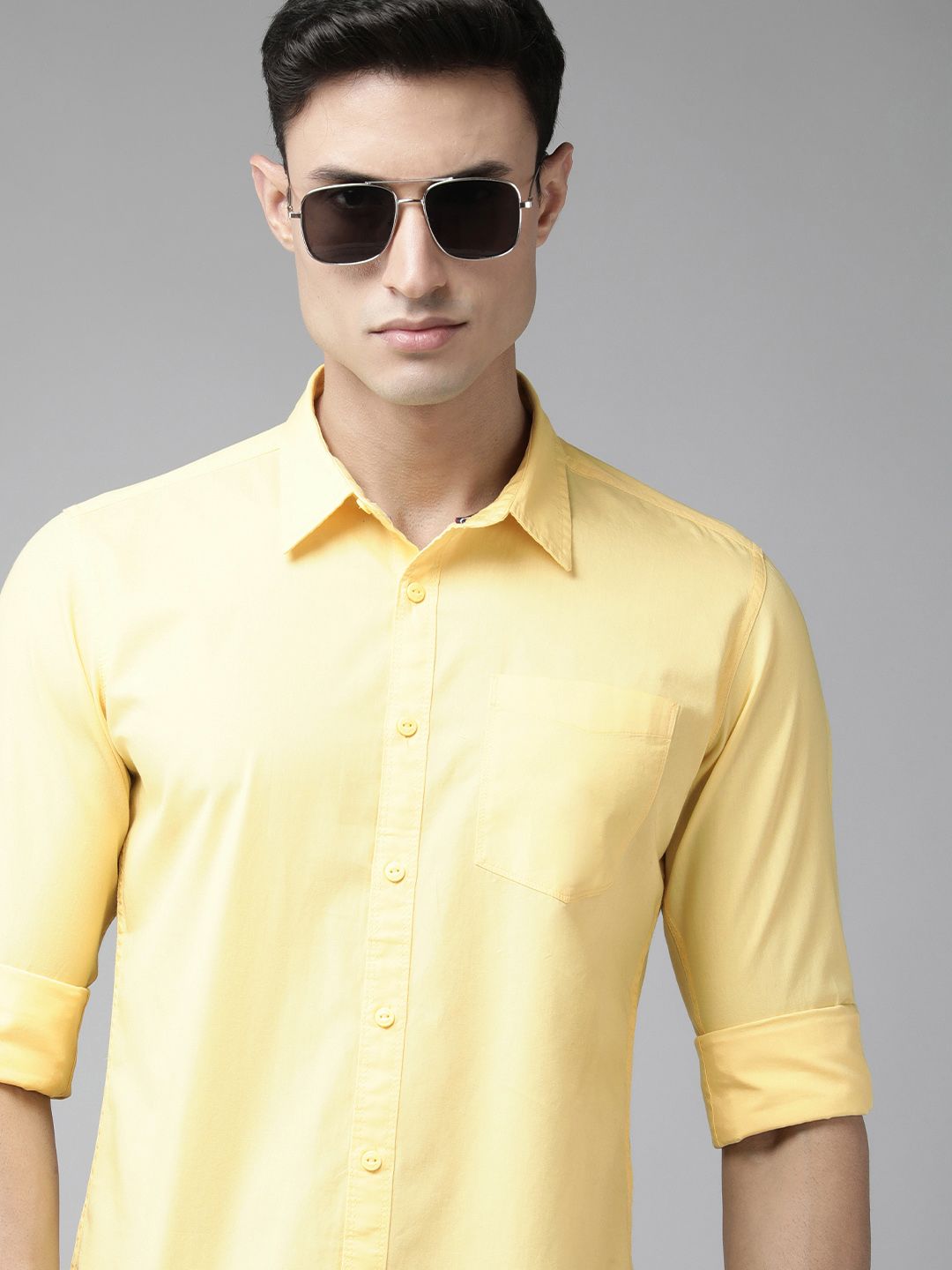 BEAT LONDON by PEPE JEANS Slim Fit Pure Cotton Casual Shirt