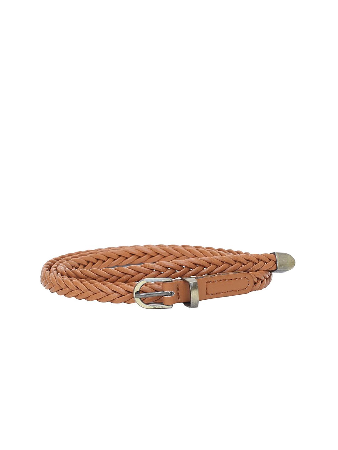 CRUSSET Women Tan Textured PU Belt