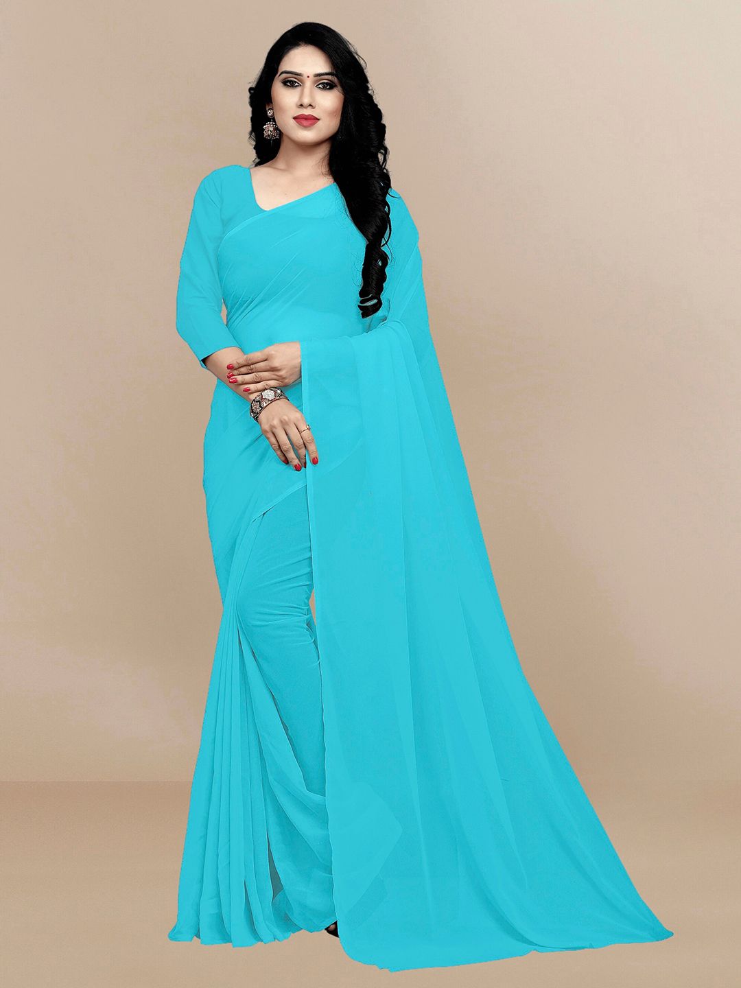 Sidhidata Pure Georgette Saree