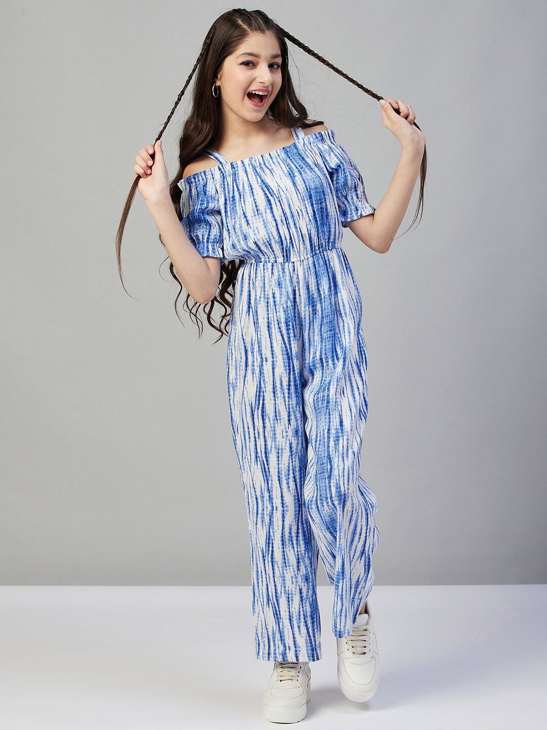 Girls Printed Basic Jumpsuit 2