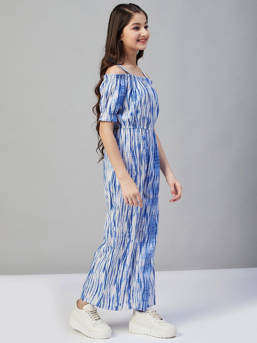 Girls Printed Basic Jumpsuit 4