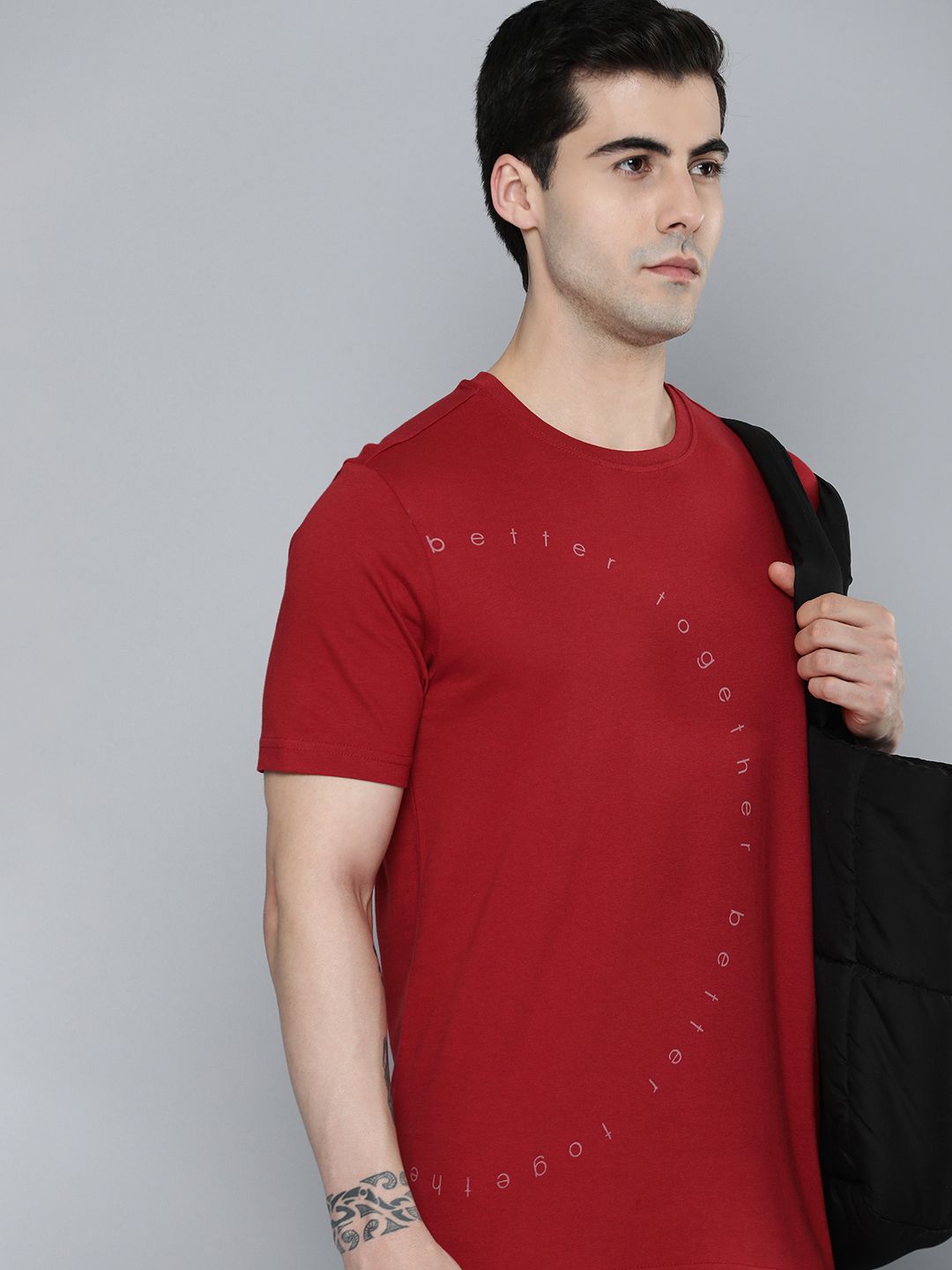 ether Men Typography Printed T-shirt