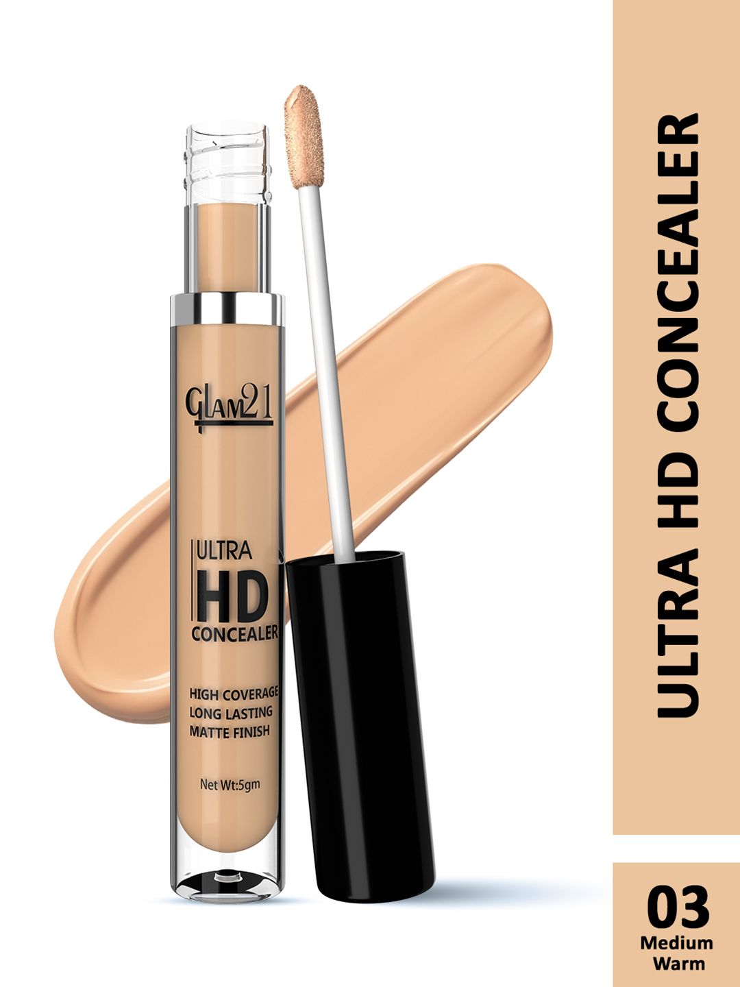 Buy GLAM21 Ultra HD Liquid Concealer 5g   Medium Ivory 03 -  - Personal Care for Women