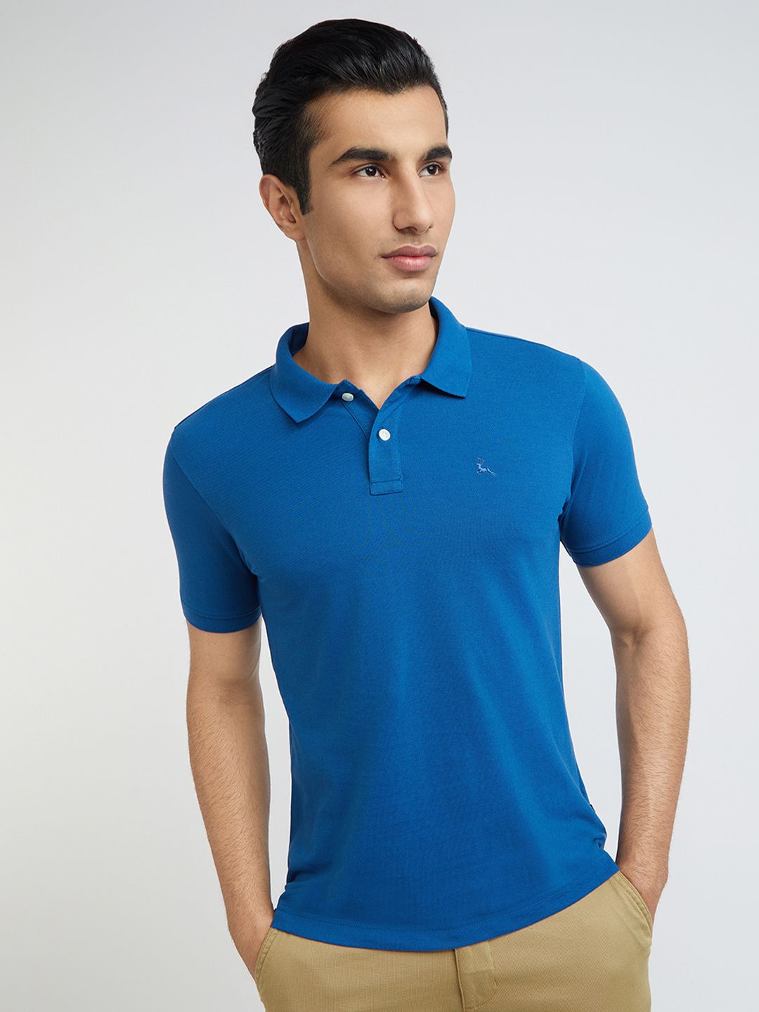 Parx Men Polo Collar T-shirt