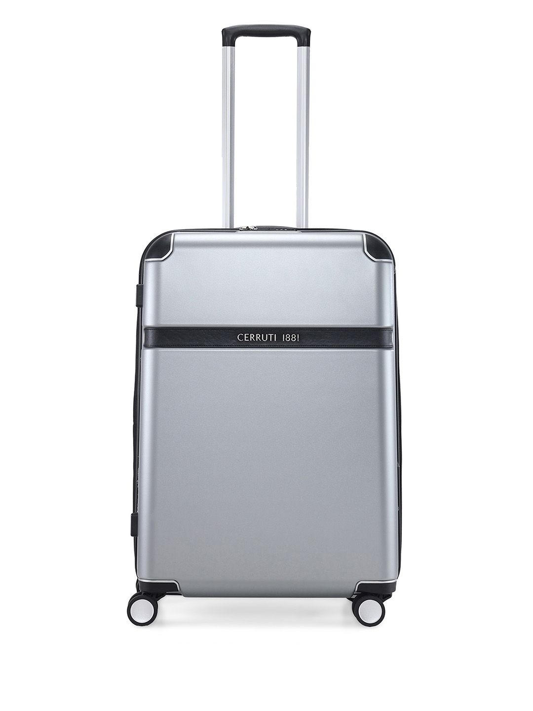 Cerruti 1881 SPACE Range Silver 24" Medium Hard Trolley Bag