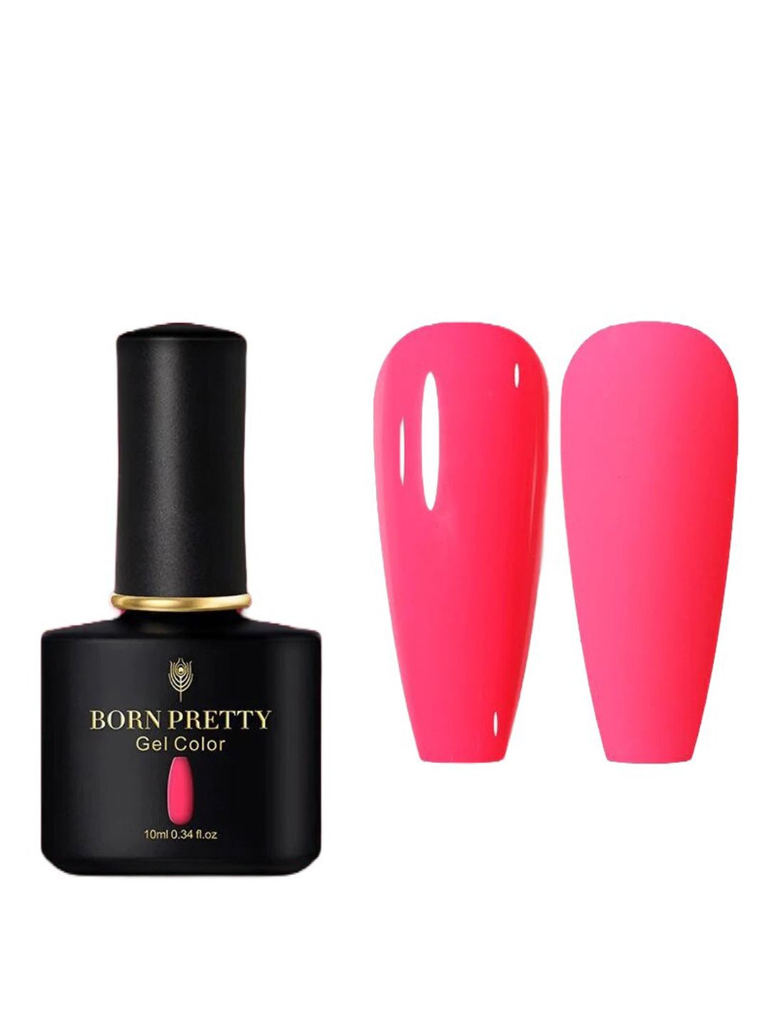 BORN PRETTY Black Spar Series Glossy UV LED Gel Nail Enamel 10ml- Shade BP124
