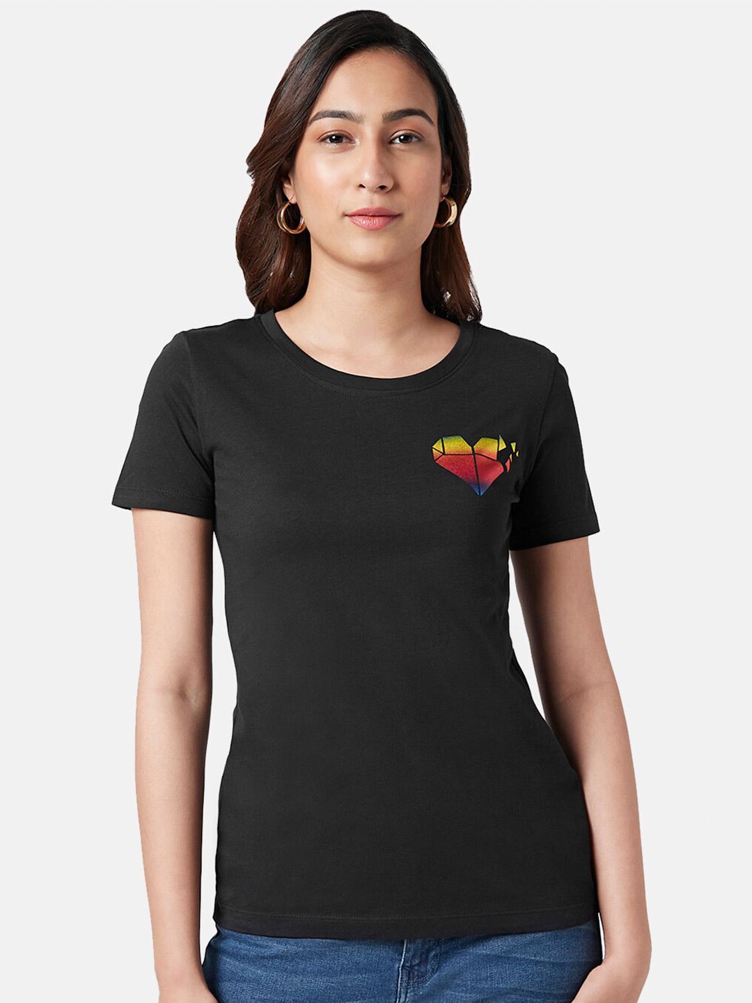 Honey by Pantaloons Round Neck Cotton T-shirt