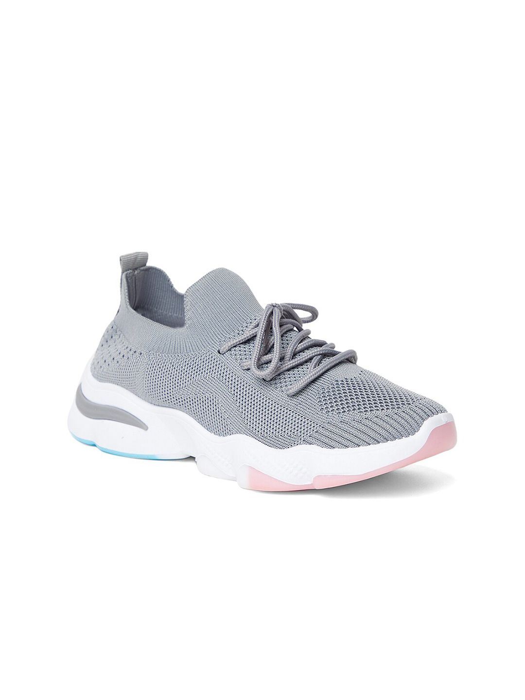 MOZAFIA Women Textile Non-Marking Running Shoes