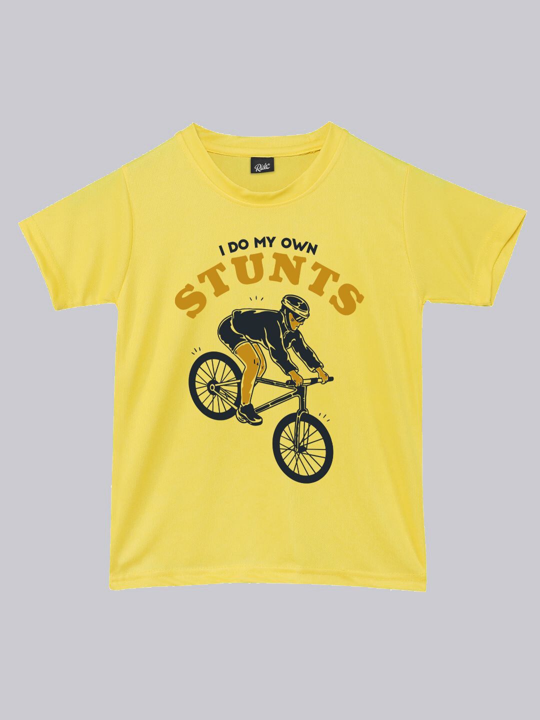 RISH Boys Graphic Printed Round Neck Short Sleeves Loose T-shirt