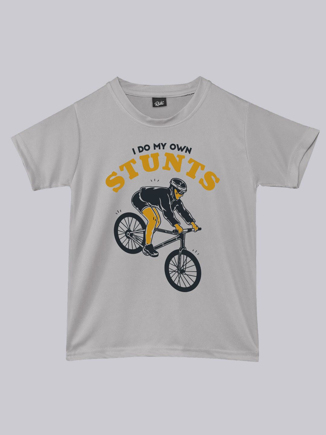 RISH Boys Graphic Cylce Stunts Printed Loose T-shirt