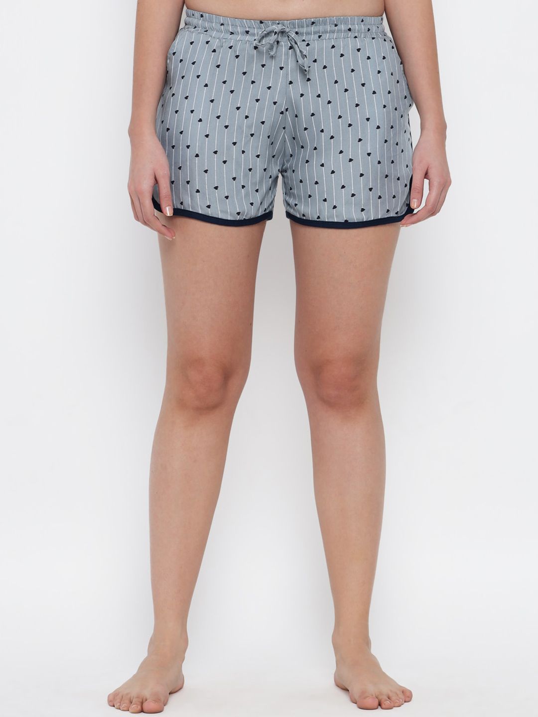 GUTI Women Floral Printed High-Rise Outdoor Shorts