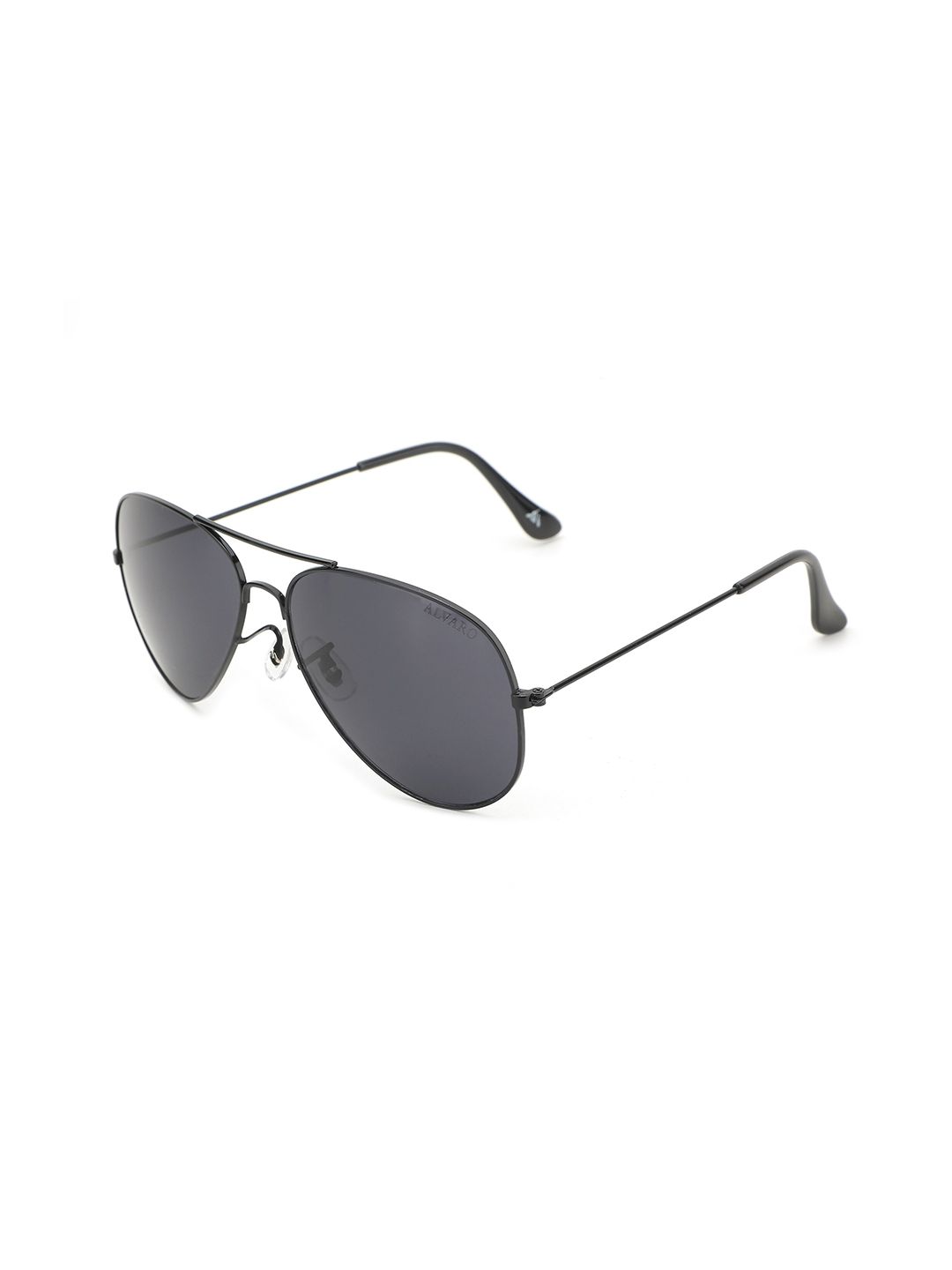 Alvaro Castagnino Men UV Protected Lens Full Rim Rectangle Aviator Sunglasses 2324ASG016