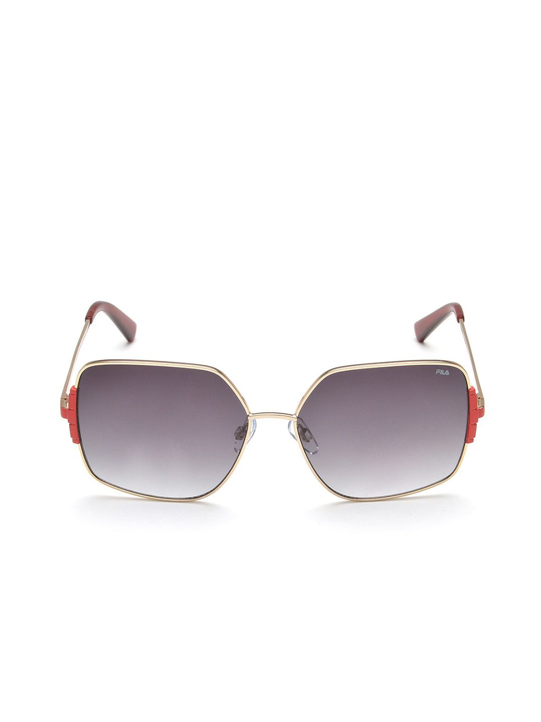 FILA Women Wayfarer Sunglasses with UV Protected Lens SFI358K58594YSG