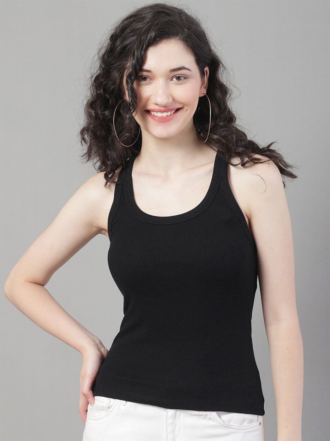 NoBarr Scoop Neck Tank Top