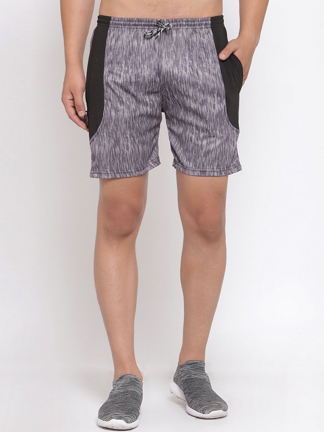 KLOTTHE Men Mid Rise Sport Shorts With Rapid Dry Technology